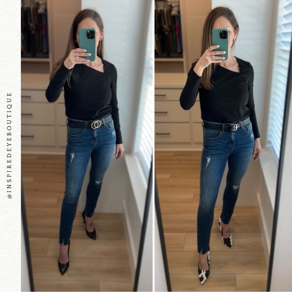 rubies and honey Denim - Rubies and Honey - Dark Wash - Skinny Jeans